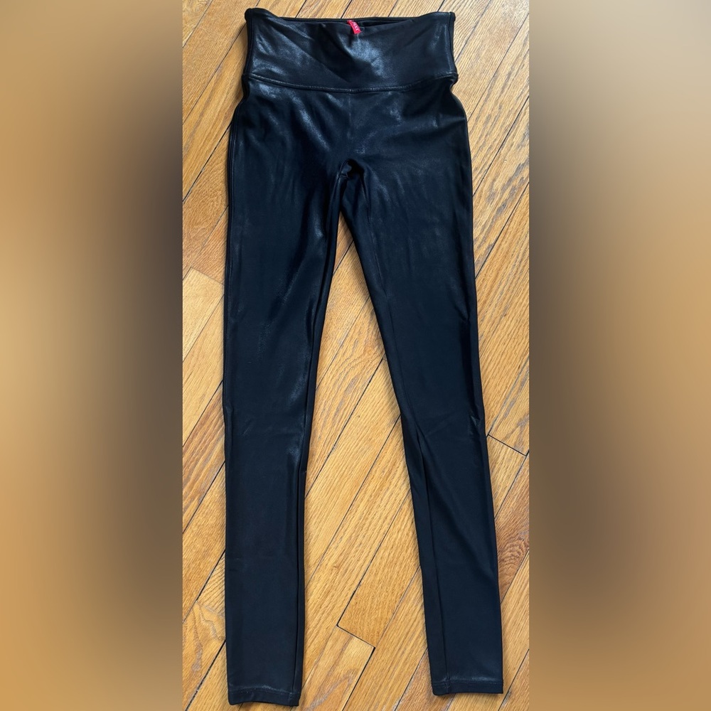 SPANX Faux Leather Leggings